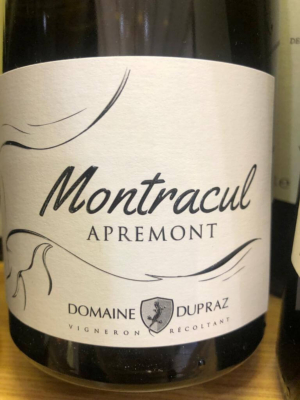 Vin de Savoie Apremont Montracul